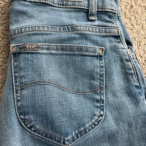 Lee vintage style Women's Medium Blue Straight Leg